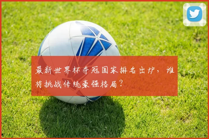 最新世界杯夺冠国家排名出炉,谁将挑战传统豪强格局?