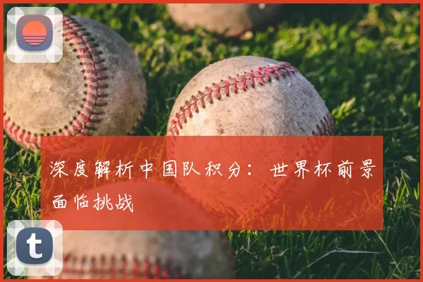 深度解析中国队积分:世界杯前景面临挑战