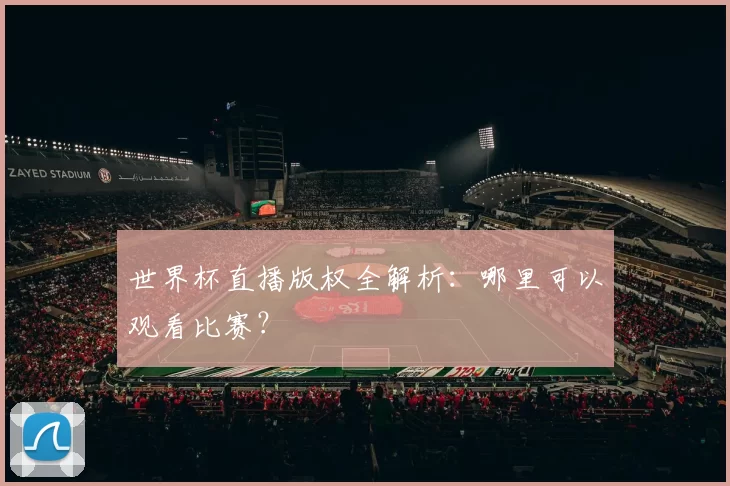 世界杯直播版权全解析：哪里可以观看比赛？