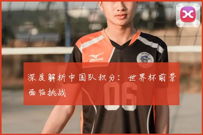 深度解析中国队积分:世界杯前景面临挑战